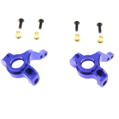 Atomik RC Alloy Steering Knuckle for 1:10 Axial SCX10, Blue   554227346